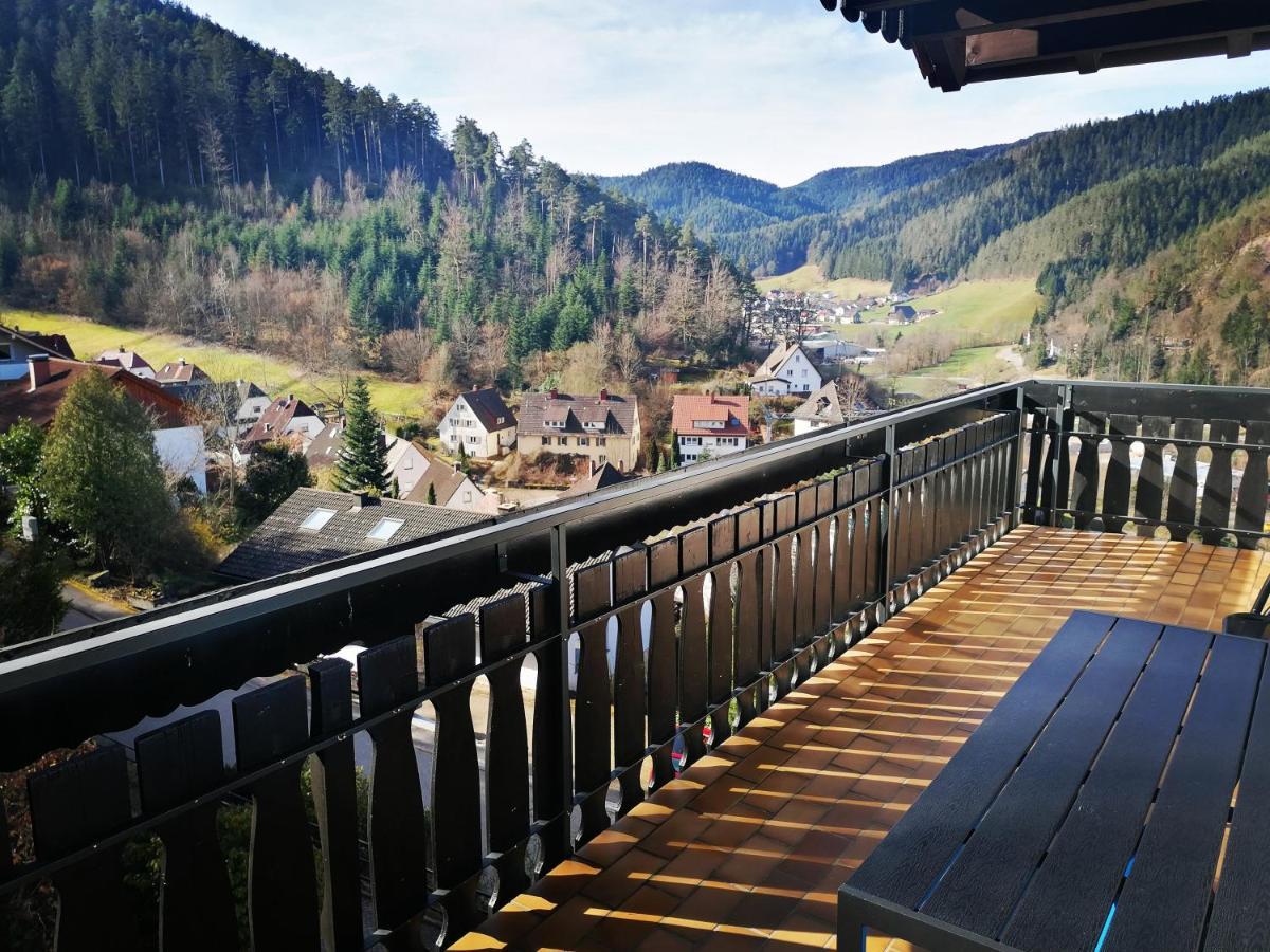 Villa Haus Schwarzwaldblick Hornberg Esterno foto